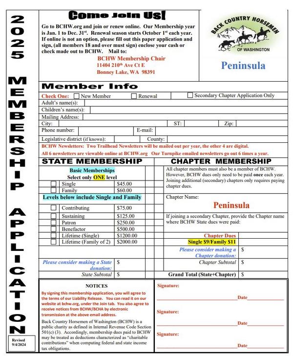 Membership - Join / Renew